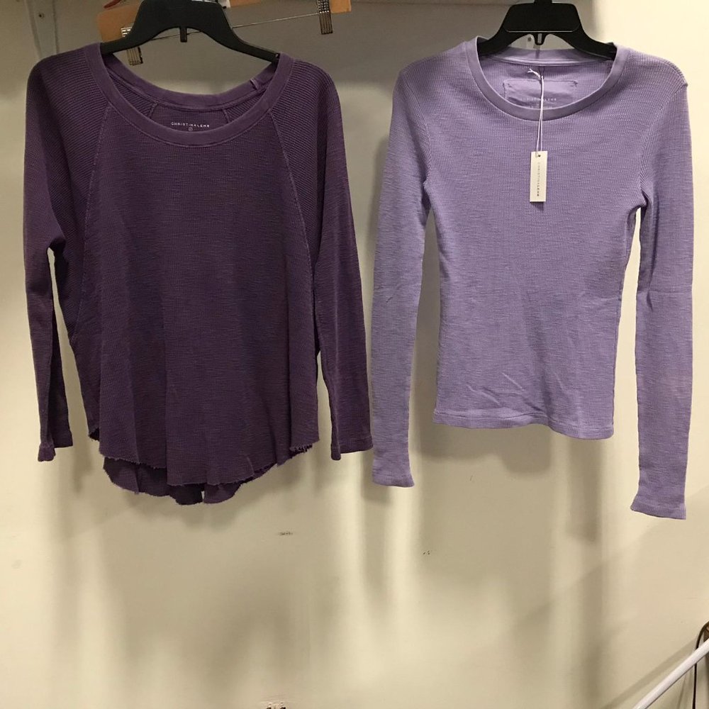 NWOT CHRISTINA LEHR 1 piece only loose fit Women Top tee t shirt blouse Size 2